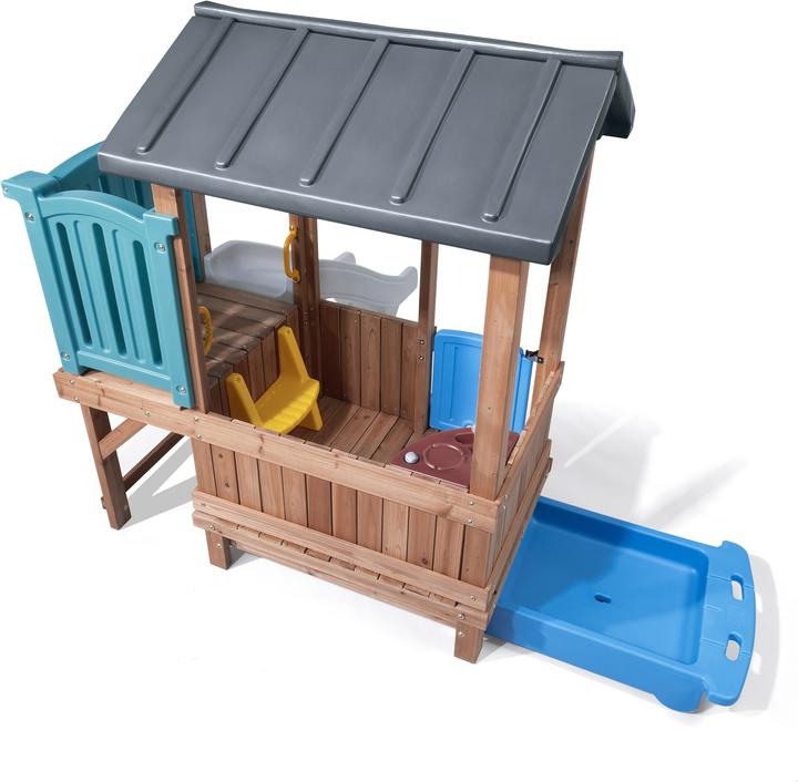 Produktbild Step2 Woodland Adventure Playhouse & Slide