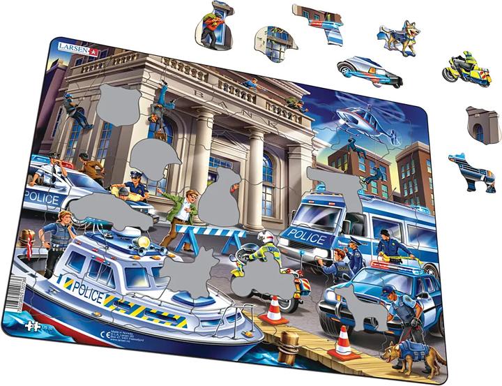 Productafbeelding Larsen Maxi LA-US32 Vormpuzzel 43 st Cartoons (43 onderdelen)