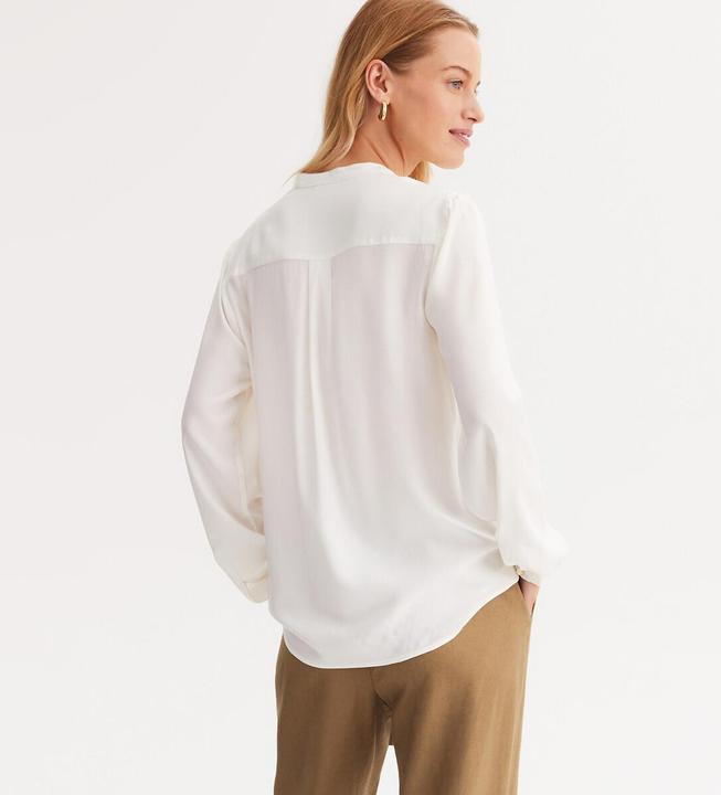 Produktbild Anne Weyburn Bluse mit rundem Ausschnitt und langen Ärmeln (52)