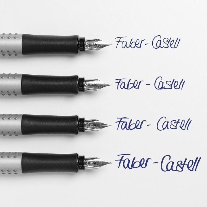 Image du produit Faber-Castell GRIP 2011 - Stylo plume (Argent, 1 x)