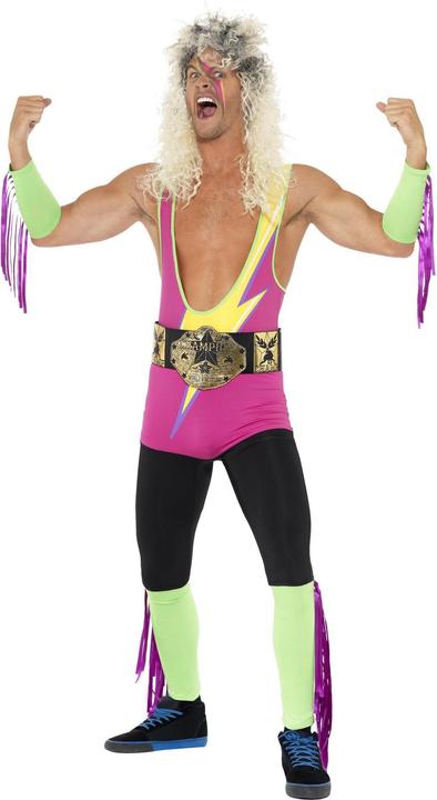Produktbild Smiffys Retro Wrestler Kostüm (M)