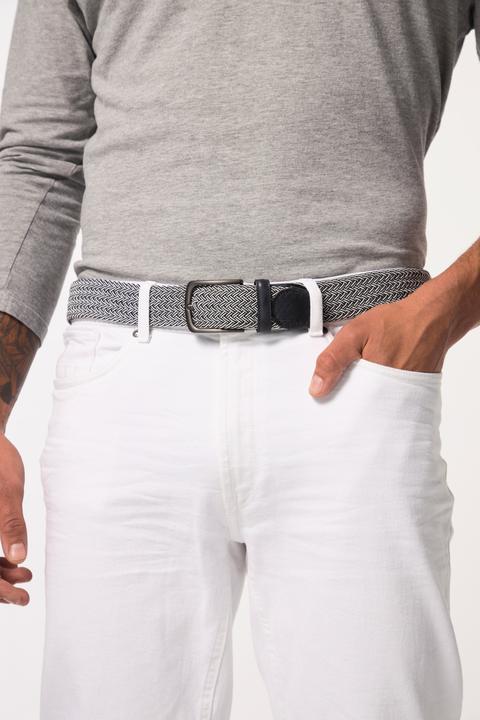 Actual product image JP1880 Belt, woven, stretch, metallic clasp, up to size 67 inches (150)