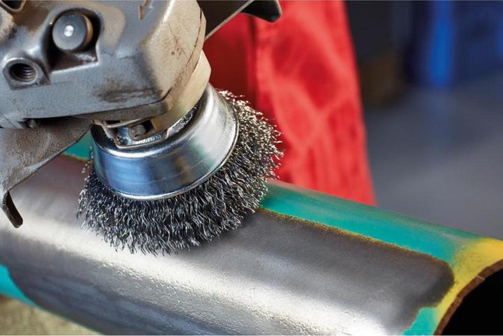 Produktbild Lessmann Topfbürsten Ø 80 mm Stahldraht (0.35 mm)