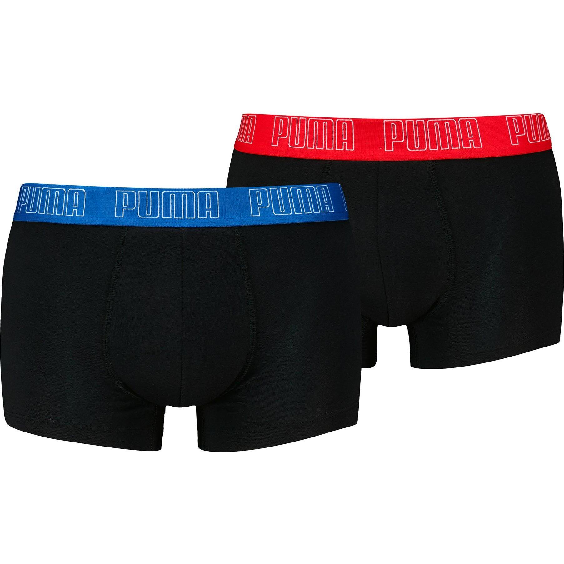 Puma, Unterhosen, Herren-Boxershorts im 2er-Pack, (M, 2er Pack)