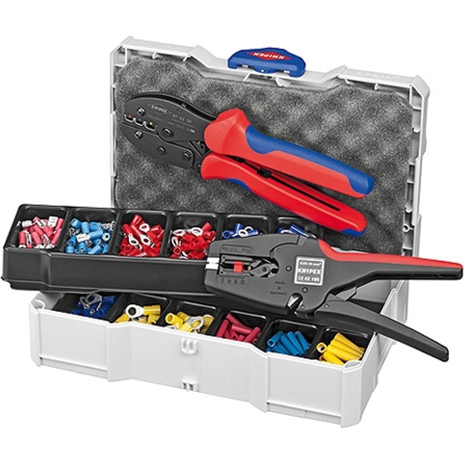 Knipex, Zange, Crimp-Sortiment (220 mm)