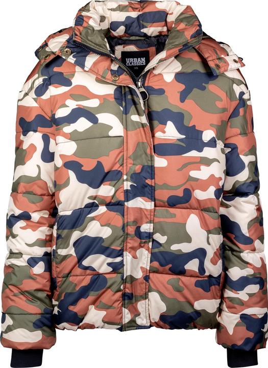 Produktbild Urban Classics Ladies Boyfriend Camo Puffer Jacket (4XL)