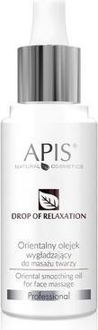 Actual product image Apis Natural Cosmetics Apis Drop Of Relaxtion Essential Smoothing Oil For Facial Massage 30Ml (Body oil, 30 ml)