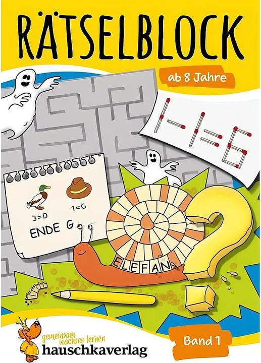 Produktbild Rätselblock ab 8 Jahre (Deutsch, Agnes Spiecker, 2018)