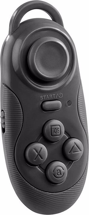 Immagine prodotto Auvisio Set di 2 mini controller di gioco a batteria e telecomando (Android, Windows)