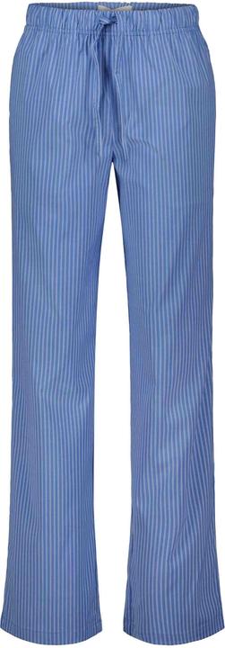 Blau gestreift