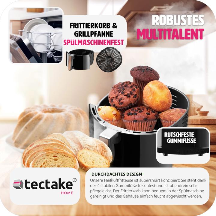 Immagine prodotto tectake Friggitrice ad aria calda Mika