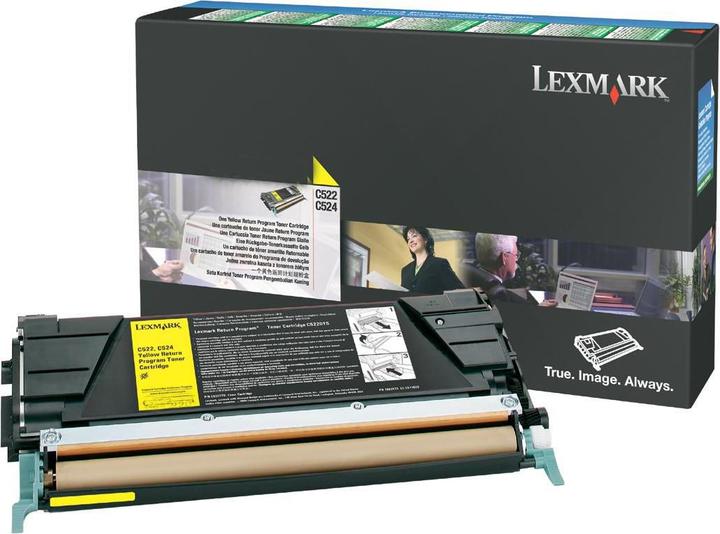 Produktbild Lexmark C522a3yg (Y)