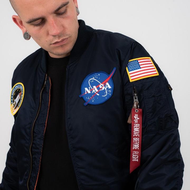 Actual product image Alpha Industries MA-1 VF NASA Bomber Jacket (M)