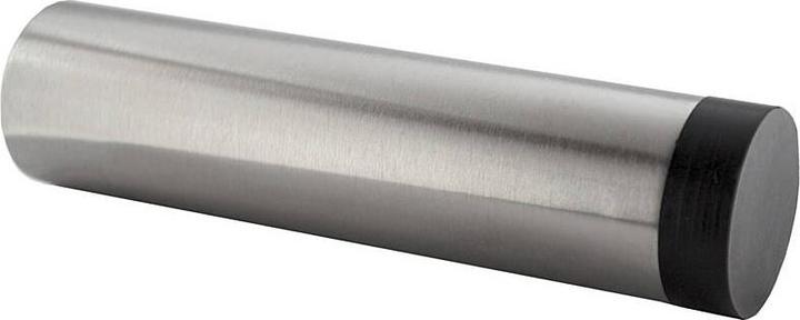 Universal Textiles Stainless steel wall door buffer with rubber, length 120mm