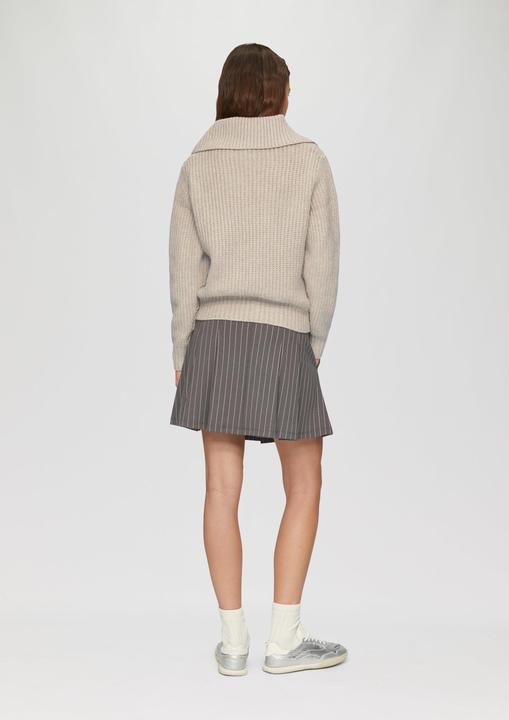 Image du produit s.Oliver Strickpullover Strickpullover mit Troyer-Kragen (XL)