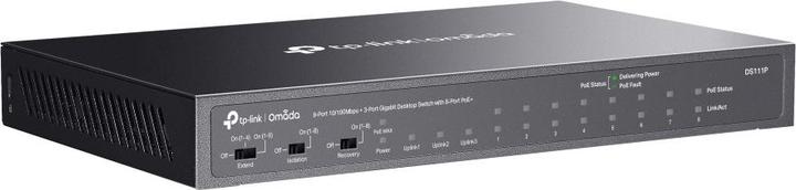 Produktbild TP-Link OMADA 8-PORT 10/100MBPS 3-PORT GIGABIT DESKTOP SWITCH W (10 Ports)