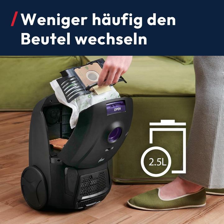 Produktbild Hoover Kompakter leistungsstarker Staubsauger für alle Bodenbeläge mit EPA-Filter und integriertem Zubehör