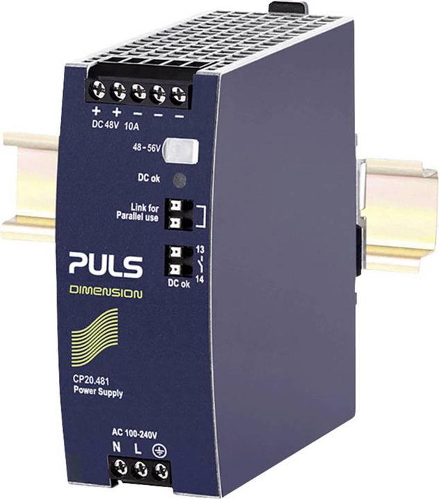 PULS DIN rail power supply (DIN rail) 48 V 10 A 480 W 1 x