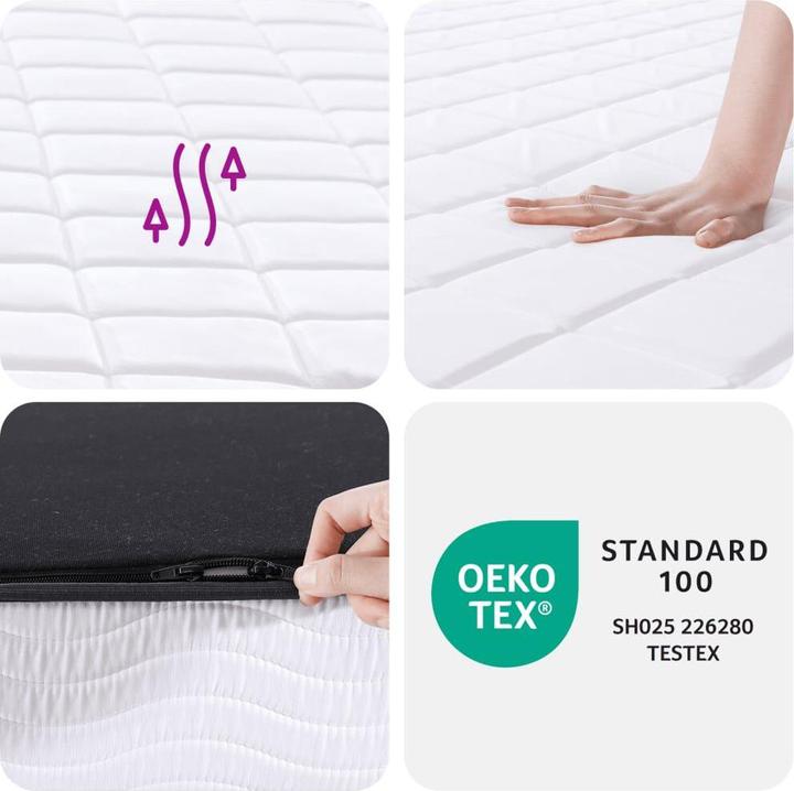 Produktbild vidaXL Jessalin (160 x 200 cm, Schaumstoffkern)