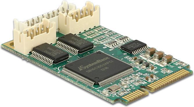 Immagine prodotto Delock MiniPCIe I/O PCIe full size RS-232 2x