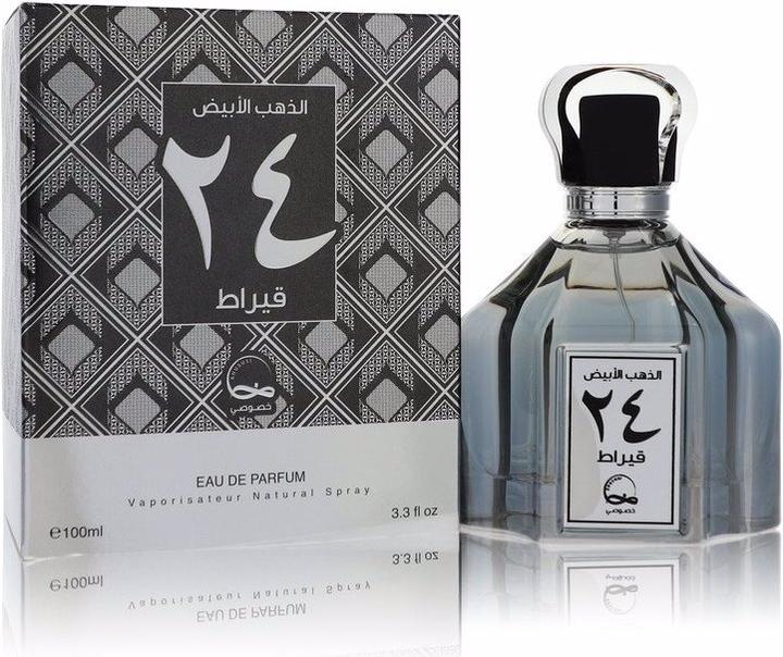 Actual product image Khususi White Gold 24 Carat by Eau de Parfum Spray (Unisex) 100 ml (Eau de parfum, 100 ml)