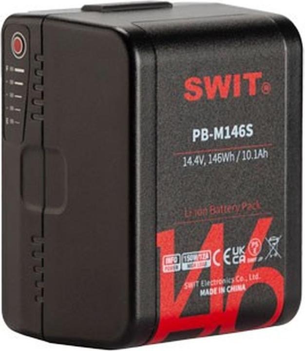 Produktbild Swit PB-M146S | 146Wh Pocket Mini High load Battery, V-Mount, also ideal for long term use or high p (1 Stk.)