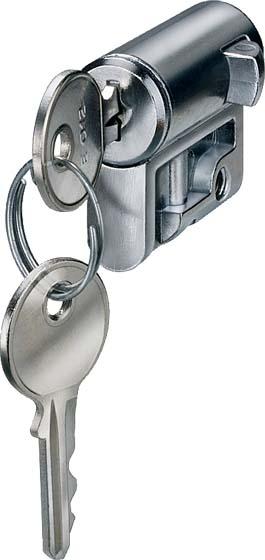 Siemens SIEM 8GK95600KK07 ALPHA profile half cylinder with E012 (Profile cylinder)