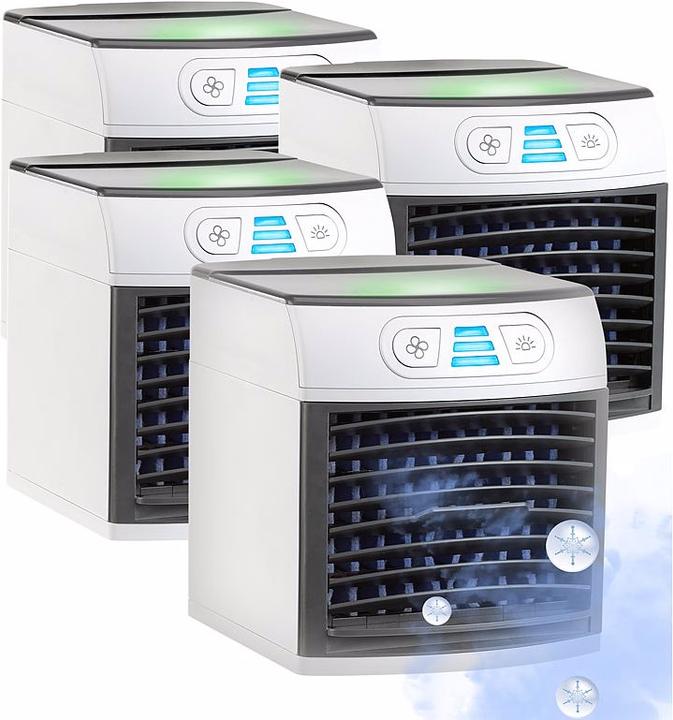 Actual product image Sichler Set of 4 2in1 Table Air Cooler And Humidifier