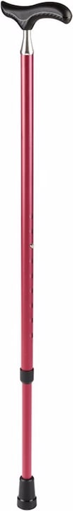 Produktbild Sahag Metallstock Slim Neck Struktur rot -100kg 74-95cm Derbygriff in Carbonoptik