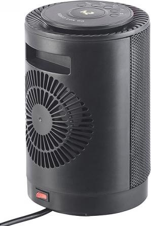 Produktbild Carlo Milano Digitaler Keramik-Tisch-Heizlüfter mit Oszillation (1200 W)