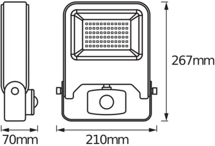 Produktbild Ledvance Endura Flood Sensor (4500 lm, IP44)