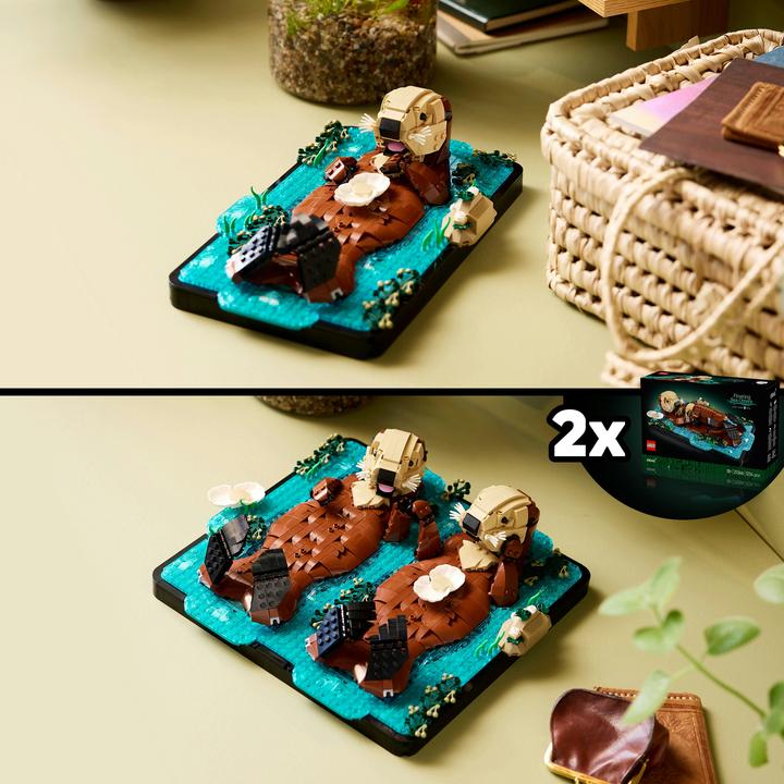 Image du produit LEGO Loutres flottantes (21366, LEGO Ideas)