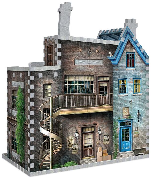Produktbild Wrebbit 3D Ollivander’s Zauberstab- und Schreibwarenladen (295 Teile)