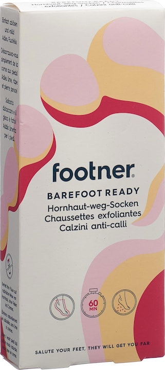 Footner Calzini esfolianti (Maschera del piede, 642.60 ml)