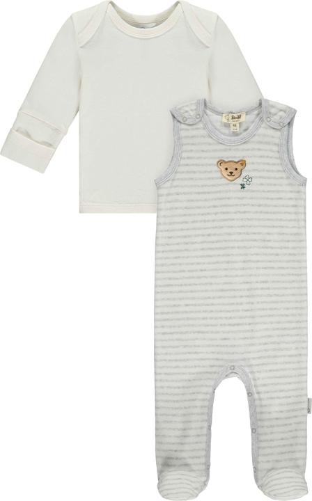 Immagine prodotto Steiff Set tutina con camicia Grigio GOTS (86)