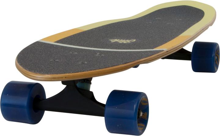 Actual product image Slide Cruiser Stripes Yellow (11.02")