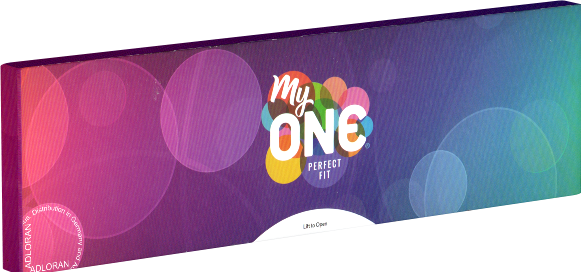 Actual product image MyOne Perfect Fit" made-to-measure condoms, size E55 (6 pcs.) (6 pcs.)