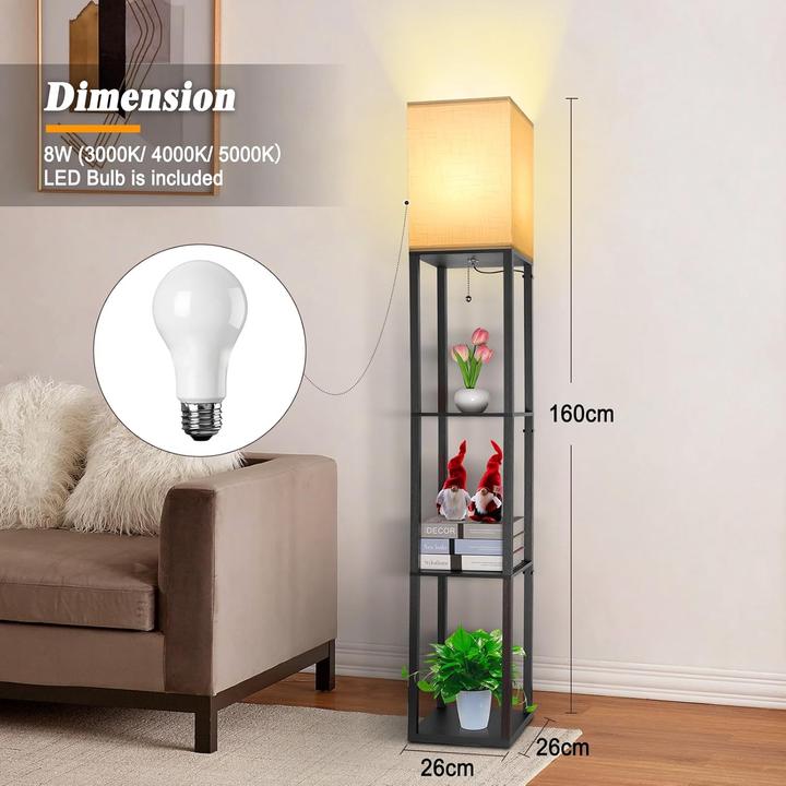 Produktbild Lumina Swiss Retro LED Stehlampe (800 lm, E27)