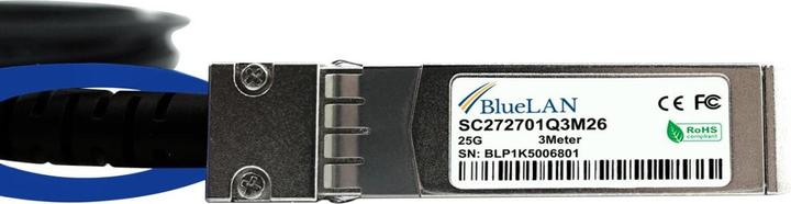 Actual product image BlueLAN Ubiquiti Networks UACC-DAC-SFP28-2M Compatible DAC SFP28 SC272701Q2M30