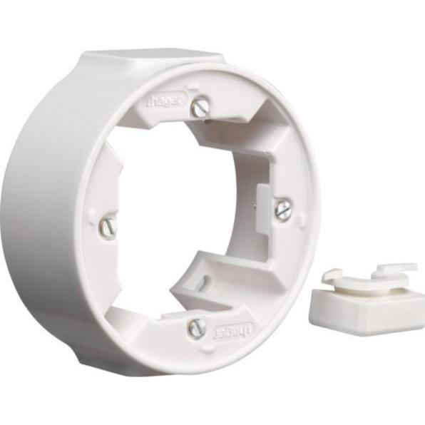 Hager Bianco Programma Di Commutazione Degli Accessori, Telaio Montato In Superficie