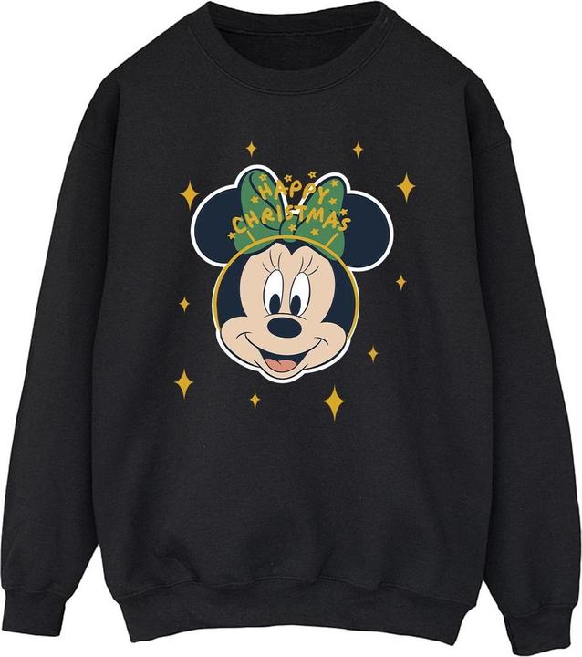 Actual product image Disney Mens Minnie Mouse Happy Christmas Sweatshirt (5XL)