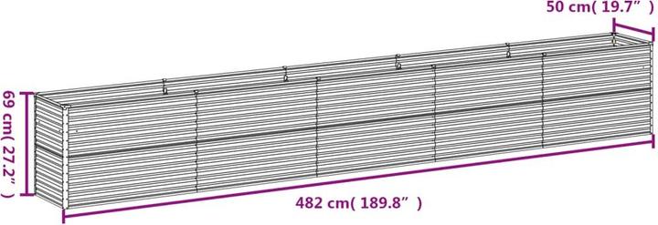 Produktbild vidaXL Hochbeet für den Garten