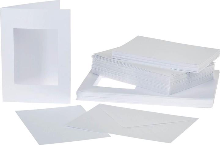 Produktbild Folia Passepartoutkarten 250g/m², rechteckig (50 Stk.)