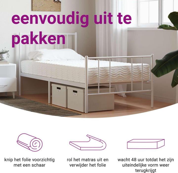 Produktbild vidaXL Tagesbett mit Matratze