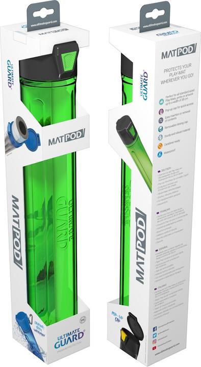 Actual product image Ultimate Guard UGD010863 - MatPod - Schutzröhre für Spielmatten bis zu 38 cm, grün