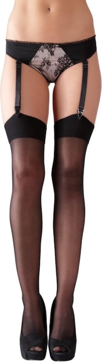 Cottelli Collection Basic stockings black