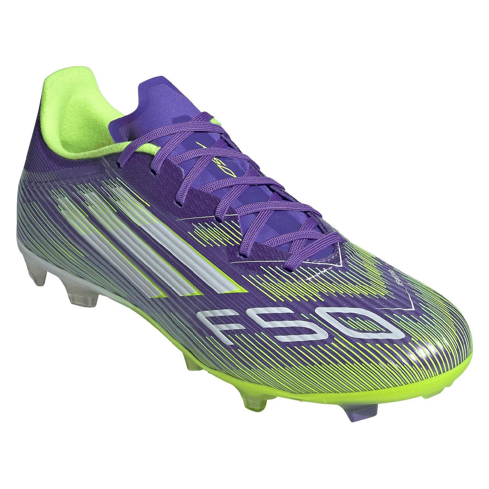Adidas, Herren, Fussballschuhe, F50 League Fg/Ag (46), Mehrfarbig, Weiss