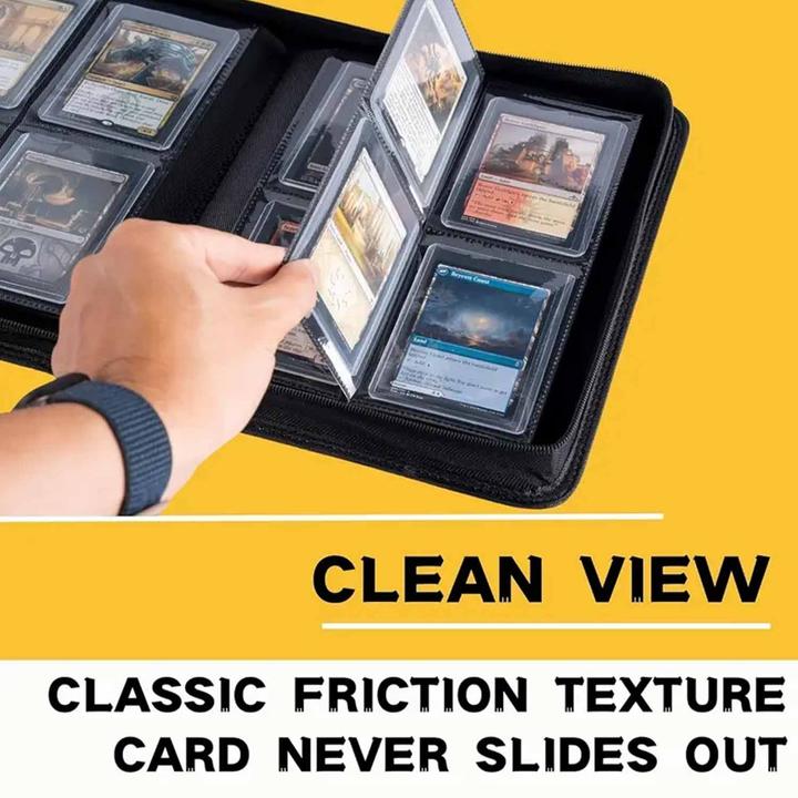 Actual product image BCW Toploader Binder Order Orange (4-Pocket)