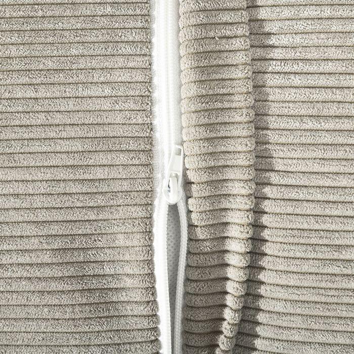 Actual product image Swisshandel24 Sofa bed, guest bed, 3-way adjustable backrest, linen look, up to 120 kg, 141x90x81cm, grey (2 person sofa)