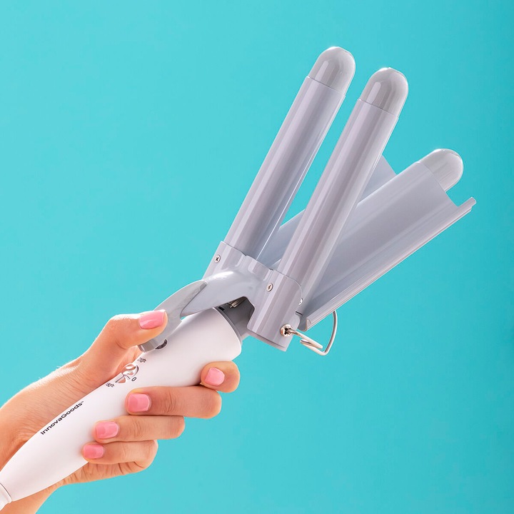 Image du produit InnovaGoods Triple fer à friser en céramique Triler